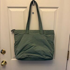 lululemon athletica Olive Green Shoulder Tote